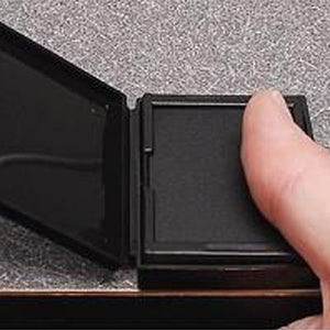 Pocket Ceramic Fingerprint Pad, Ink Pads